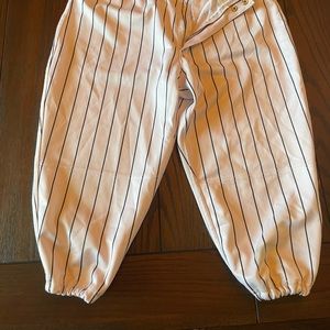 Champro Men’s short pin stripe  baseball pants size L.